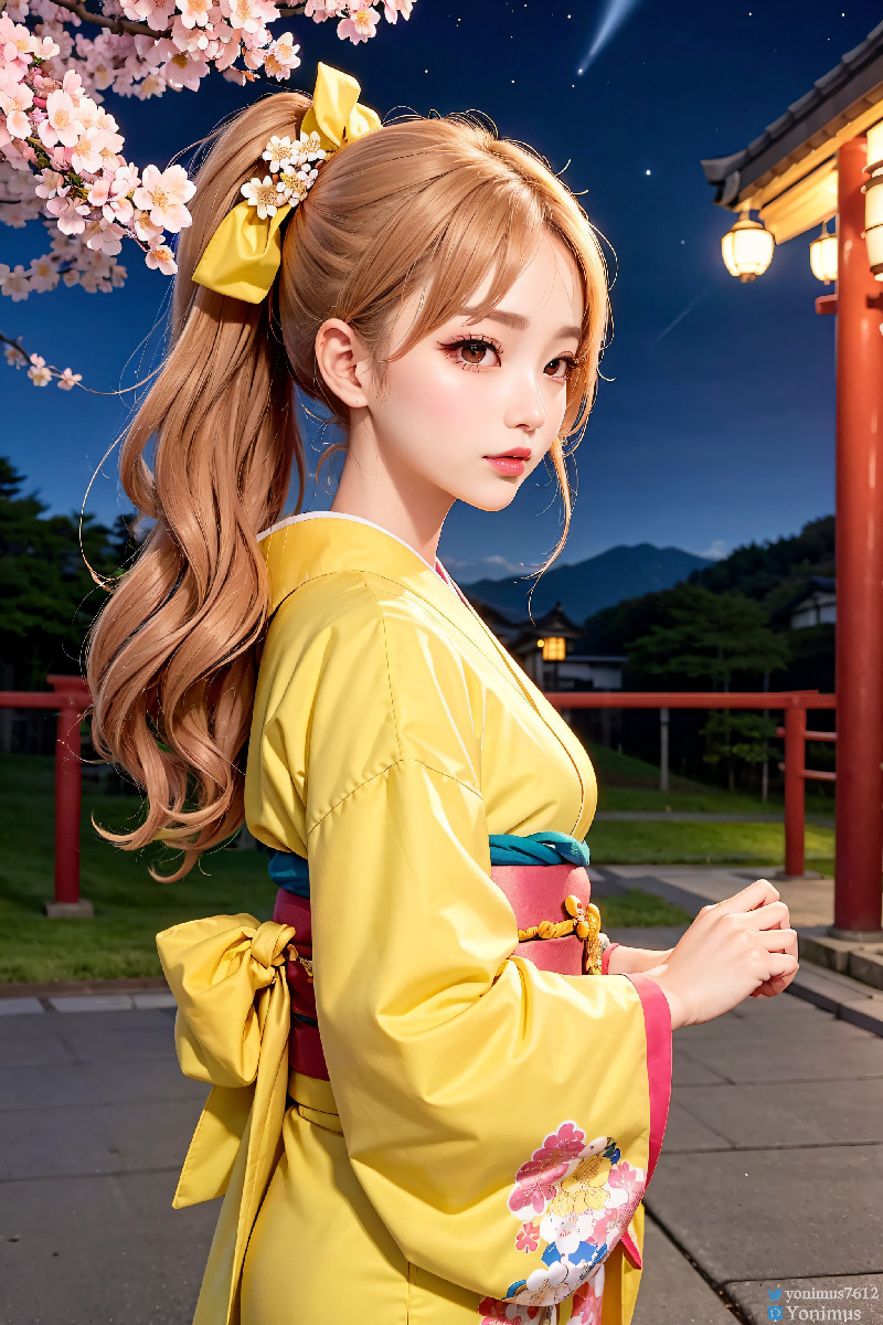 The beauty wears Kimono-第1章-图片72