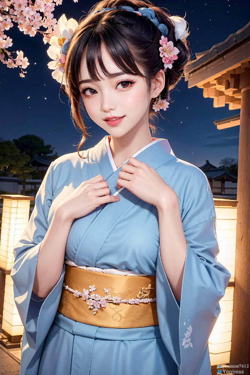 The beauty wears Kimono-第1章-图片77