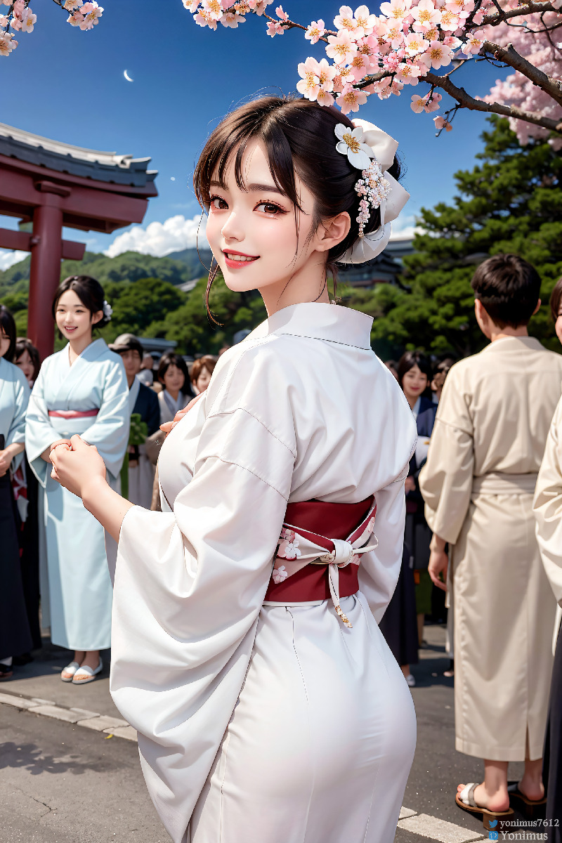 The beauty wears Kimono-第1章-图片78