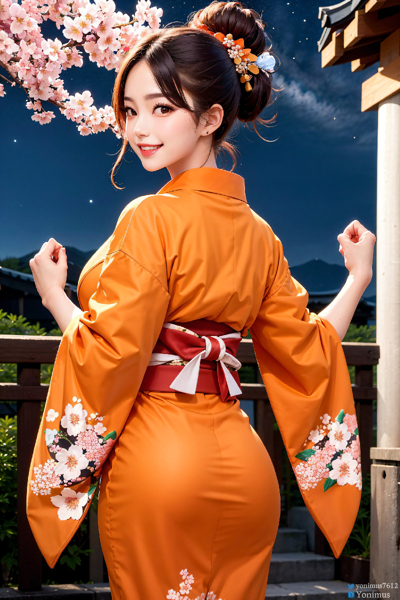 The beauty wears Kimono-第1章-图片84