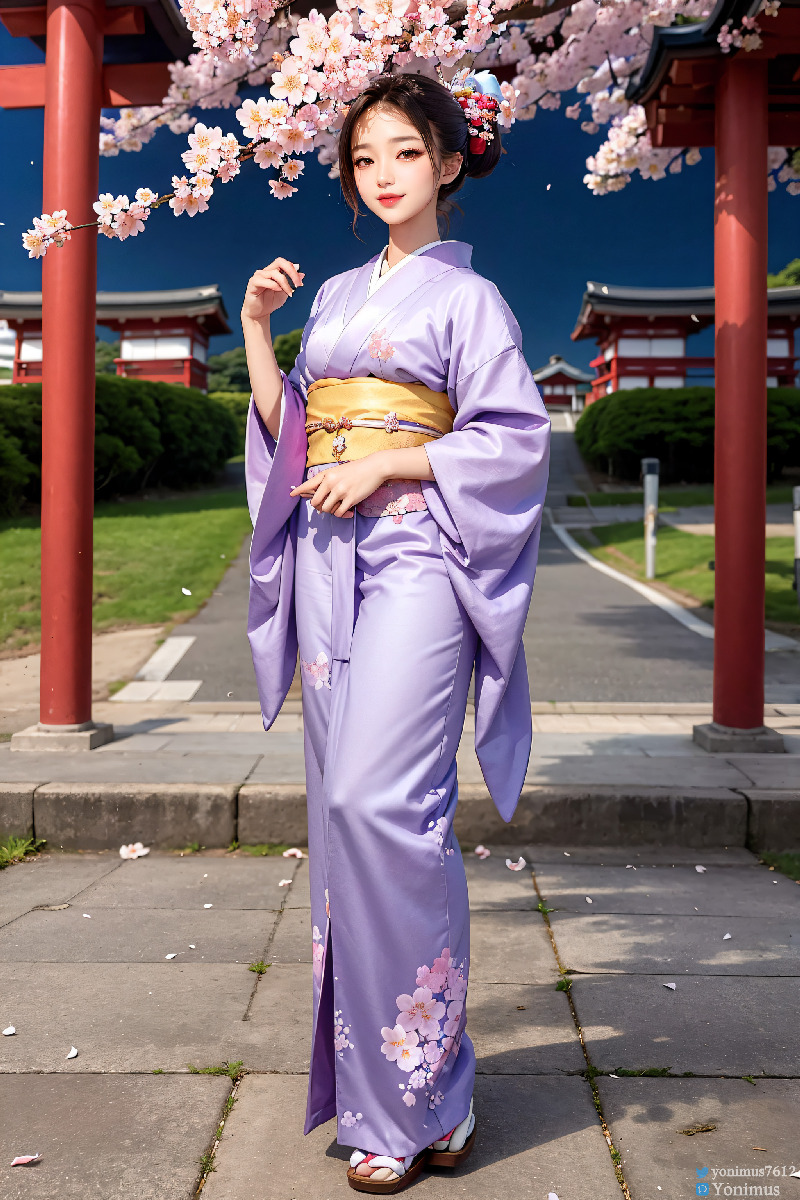 The beauty wears Kimono-第1章-图片92