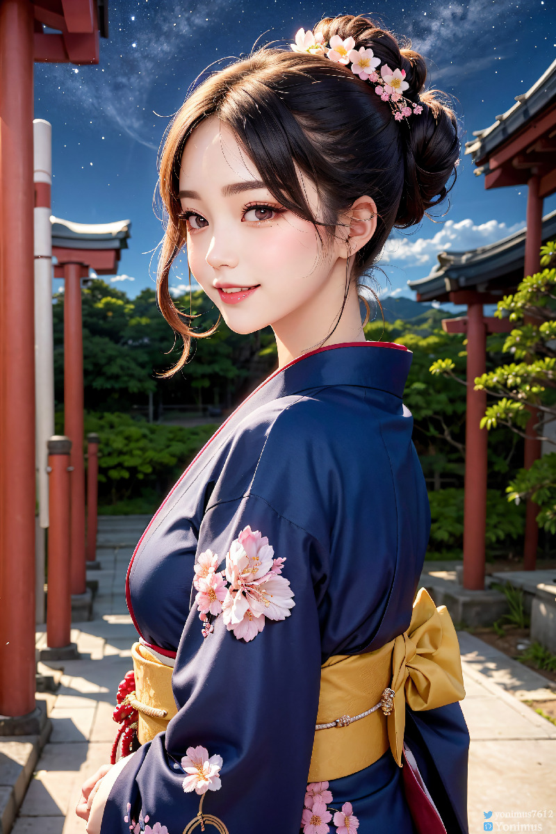 The beauty wears Kimono-第1章-图片93