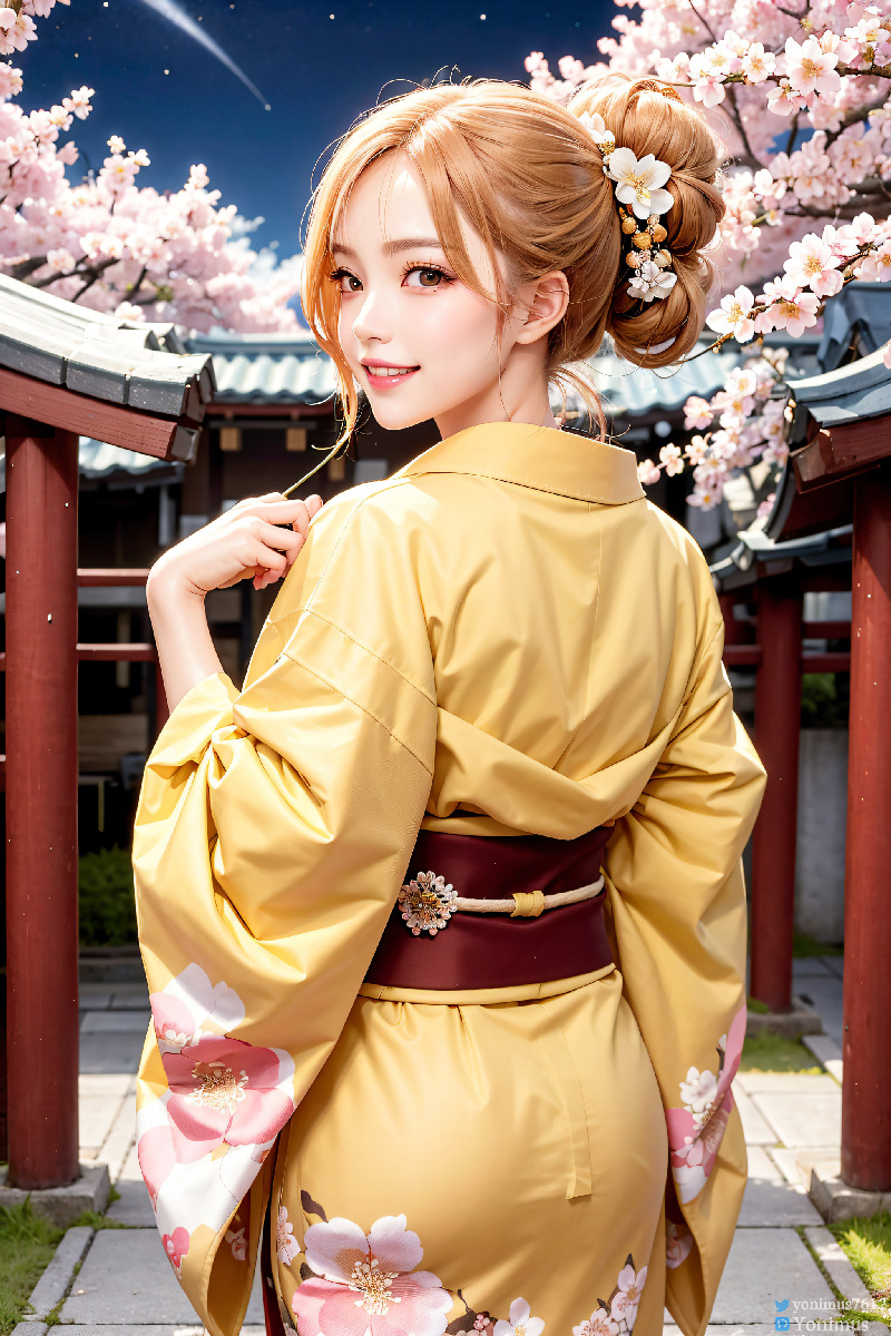The beauty wears Kimono-第1章-图片96