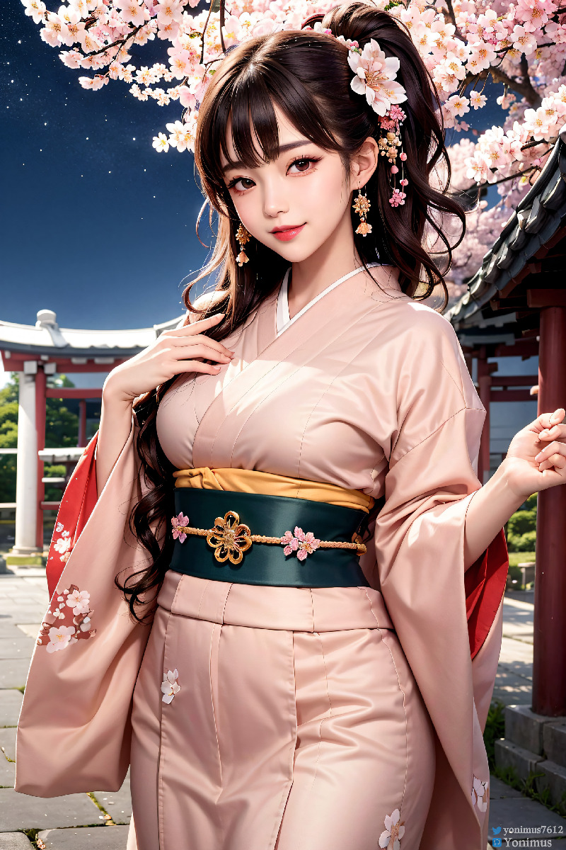 The beauty wears Kimono-第1章-图片99