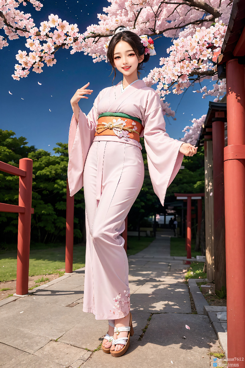 The beauty wears Kimono-第1章-图片100