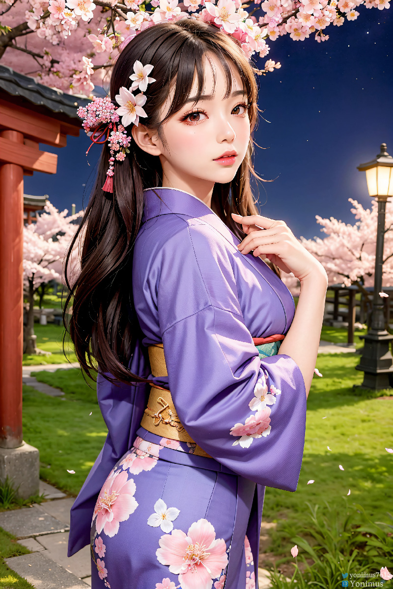 The beauty wears Kimono-第1章-图片107