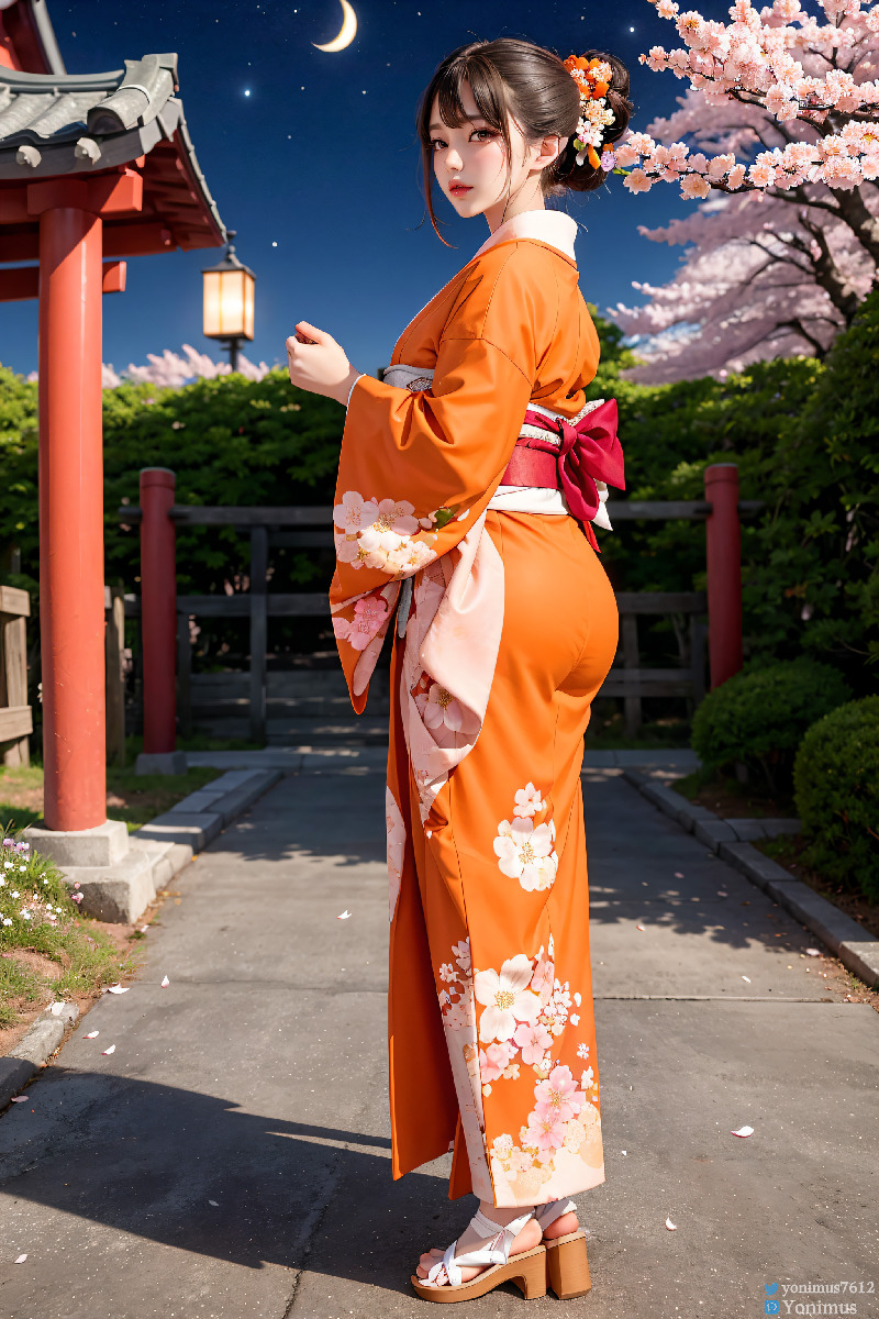 The beauty wears Kimono-第1章-图片108