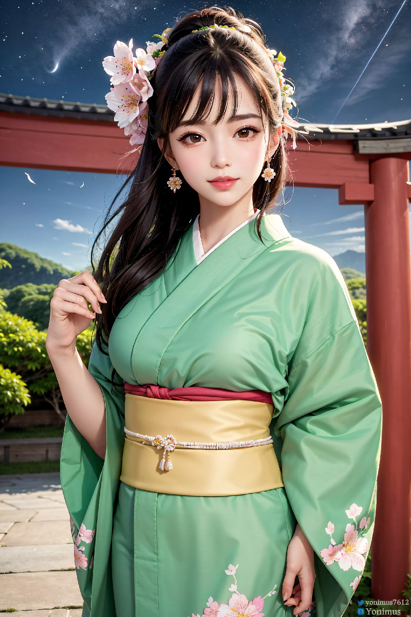 The beauty wears Kimono-第1章-图片109