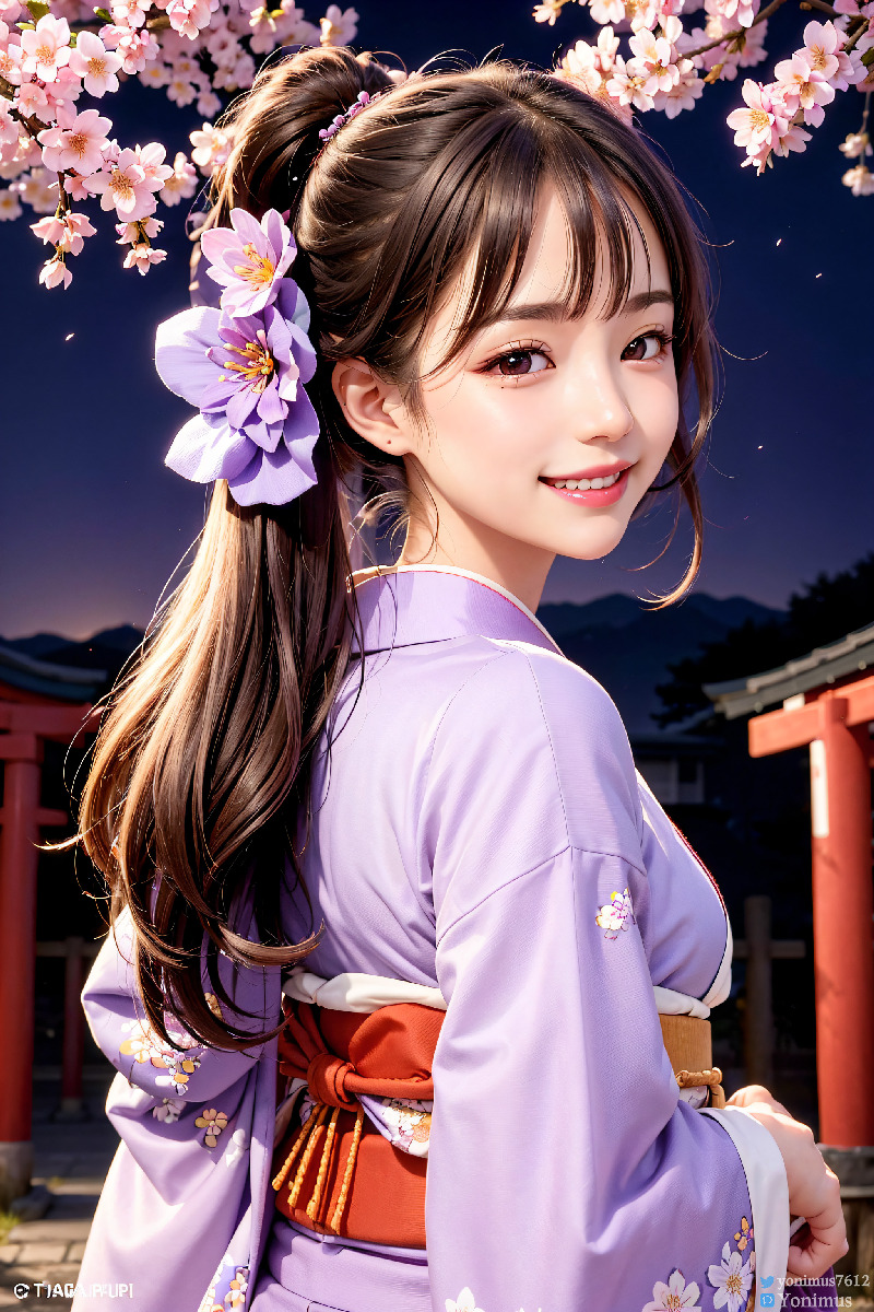 The beauty wears Kimono-第1章-图片112