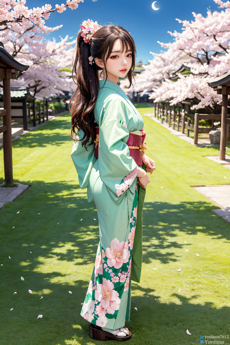 The beauty wears Kimono-第1章-图片111