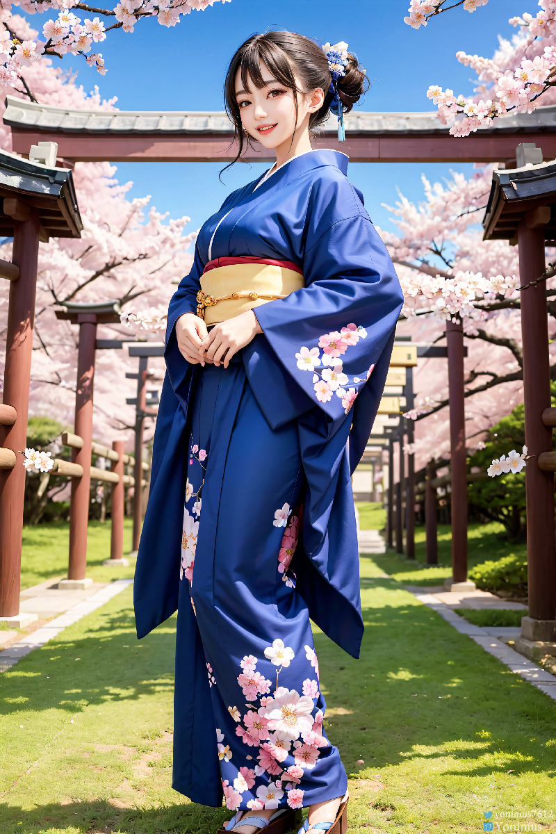 The beauty wears Kimono-第1章-图片115