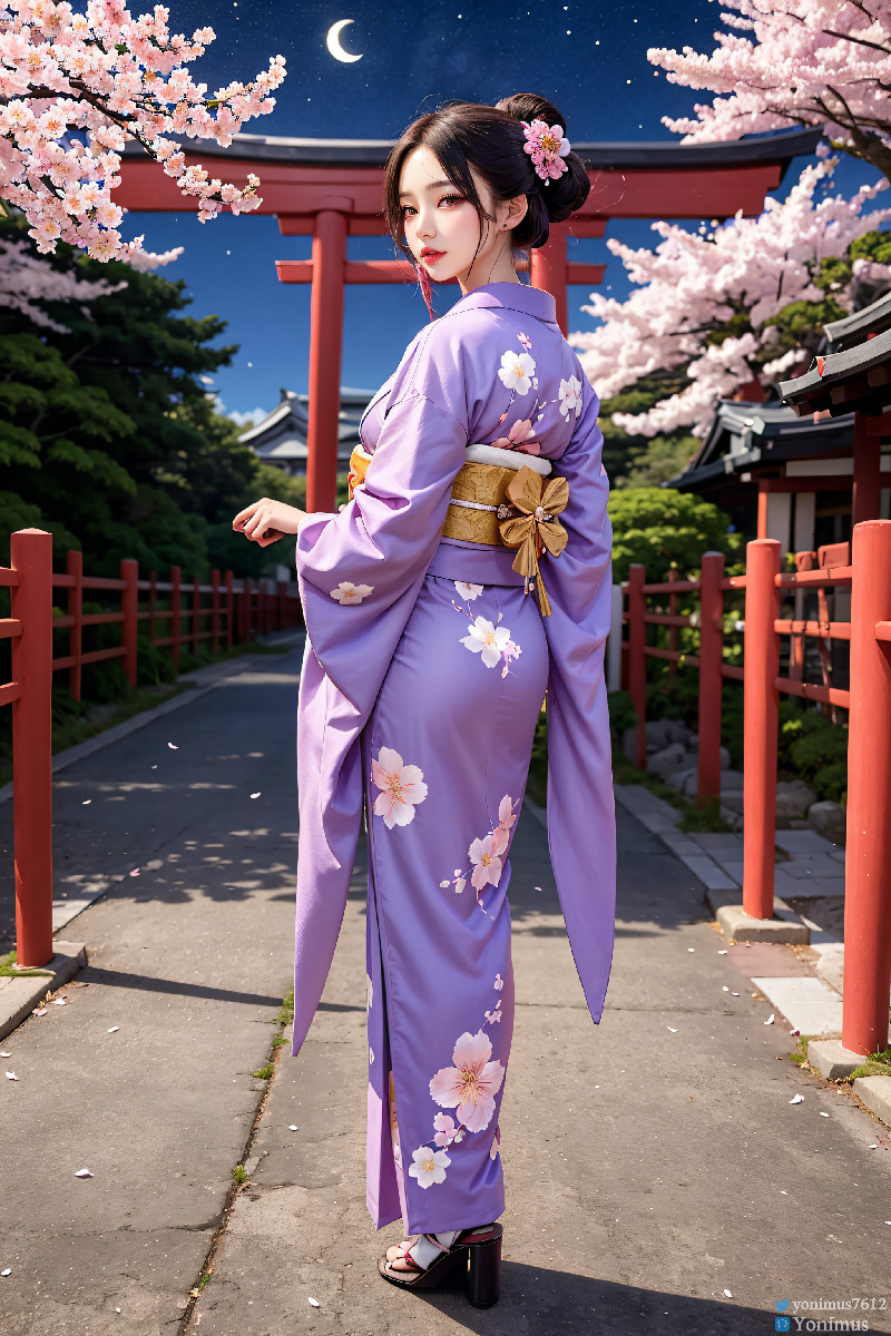 The beauty wears Kimono-第1章-图片116