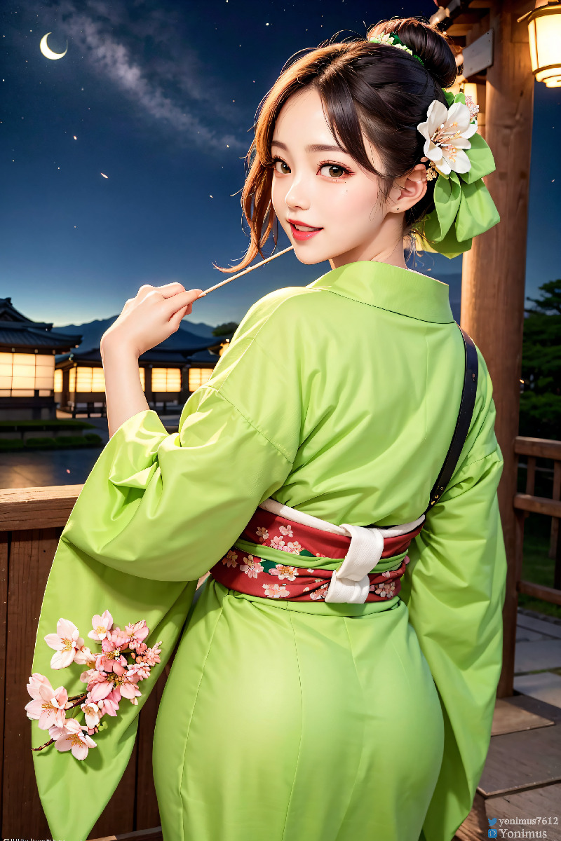The beauty wears Kimono-第1章-图片119