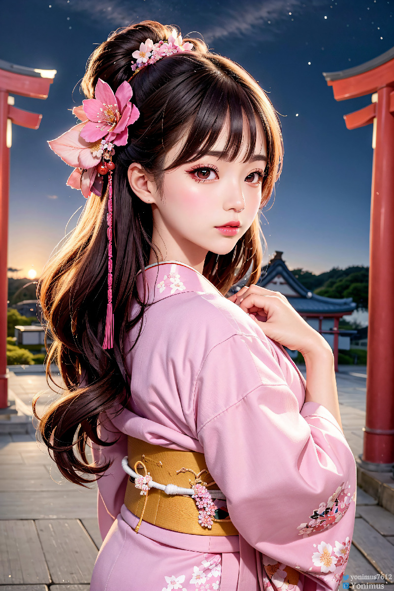 The beauty wears Kimono-第1章-图片125