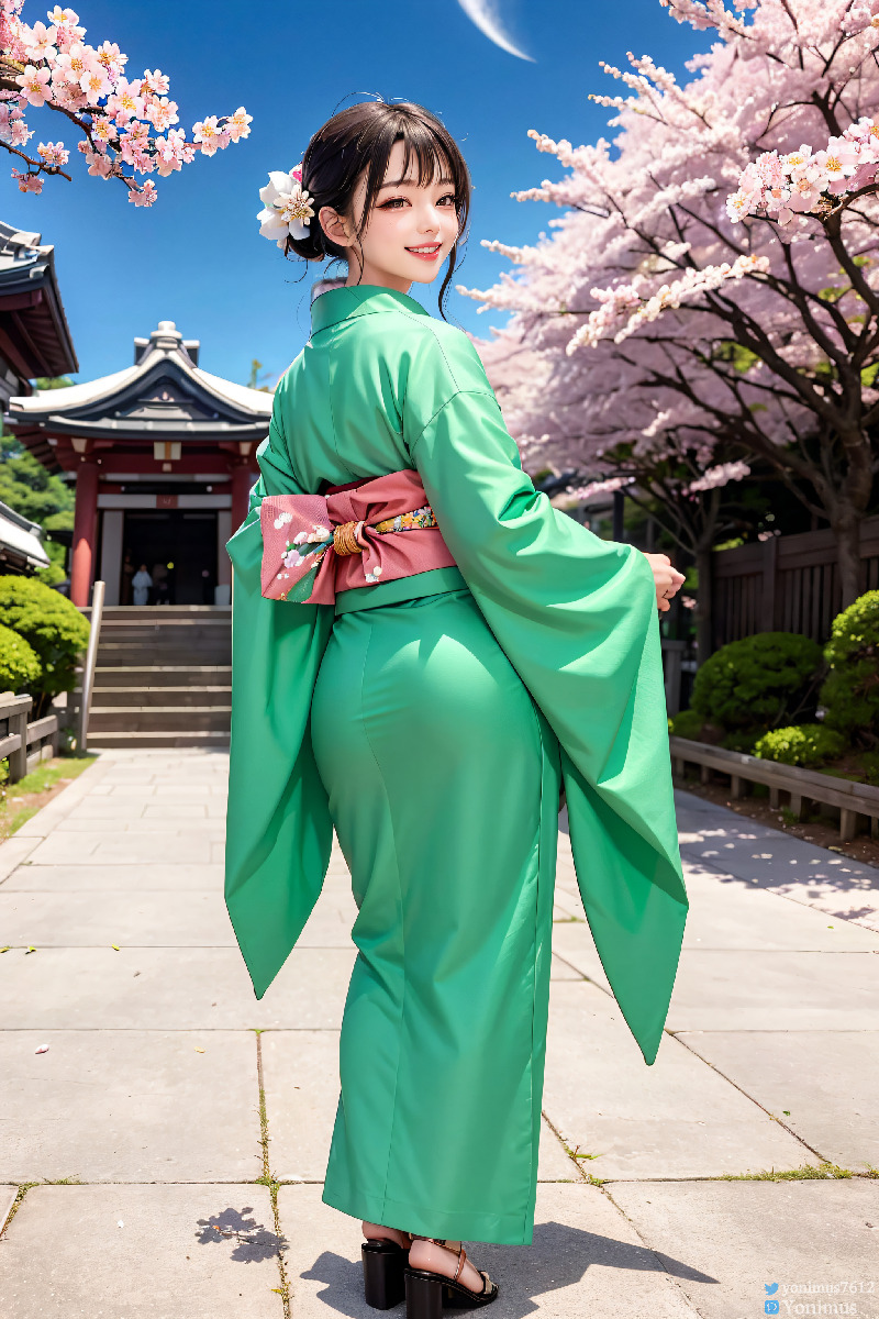 The beauty wears Kimono-第1章-图片127