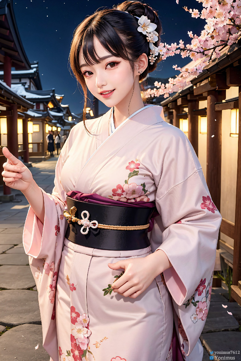 The beauty wears Kimono-第1章-图片131