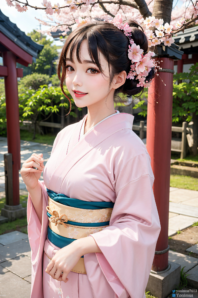The beauty wears Kimono-第1章-图片133