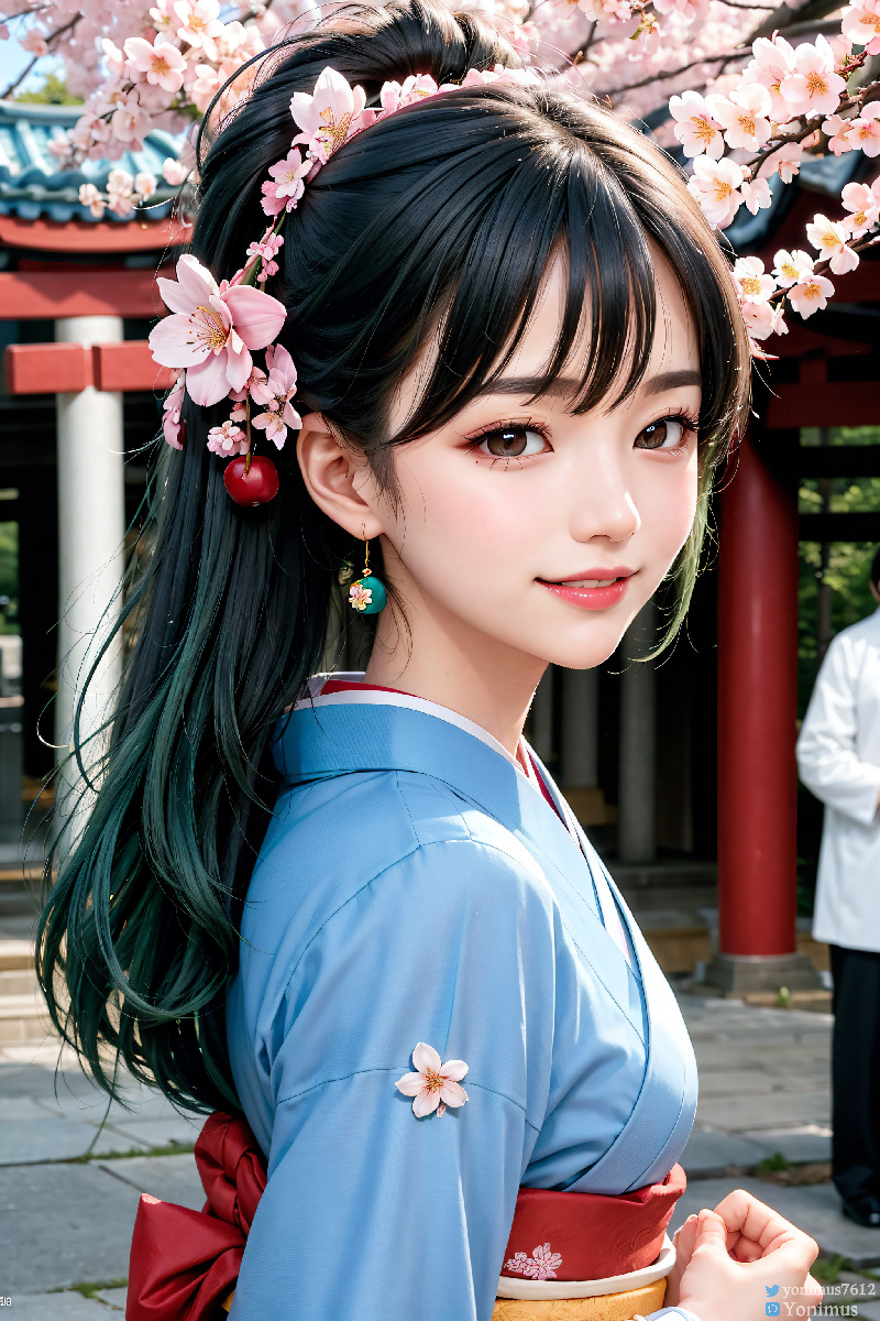 The beauty wears Kimono-第1章-图片135