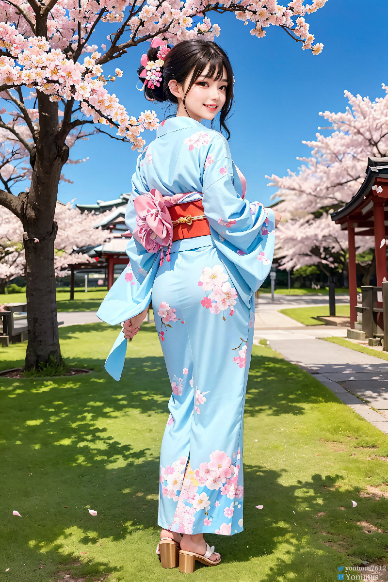 The beauty wears Kimono-第1章-图片144