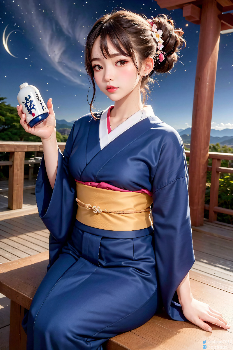 The beauty wears Kimono-第1章-图片145