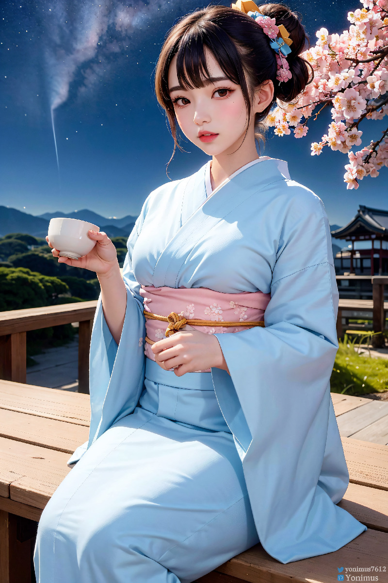 The beauty wears Kimono-第1章-图片146