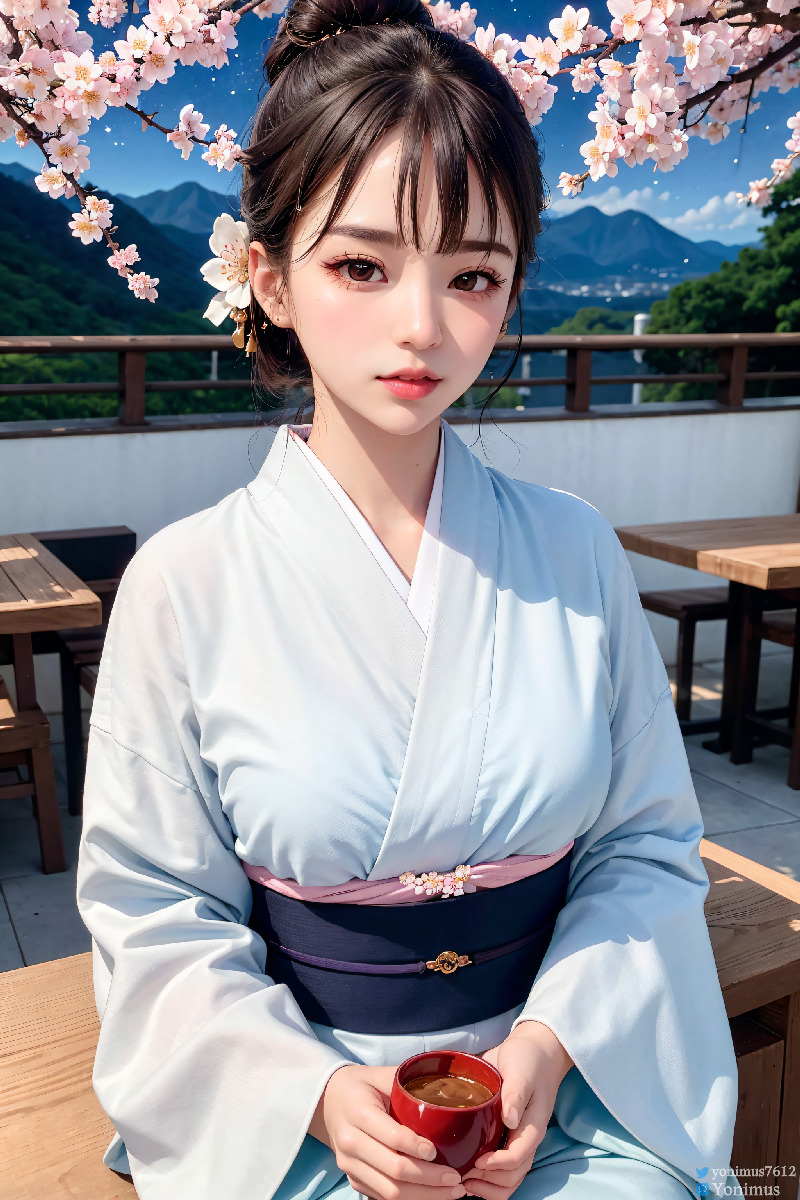 The beauty wears Kimono-第1章-图片155