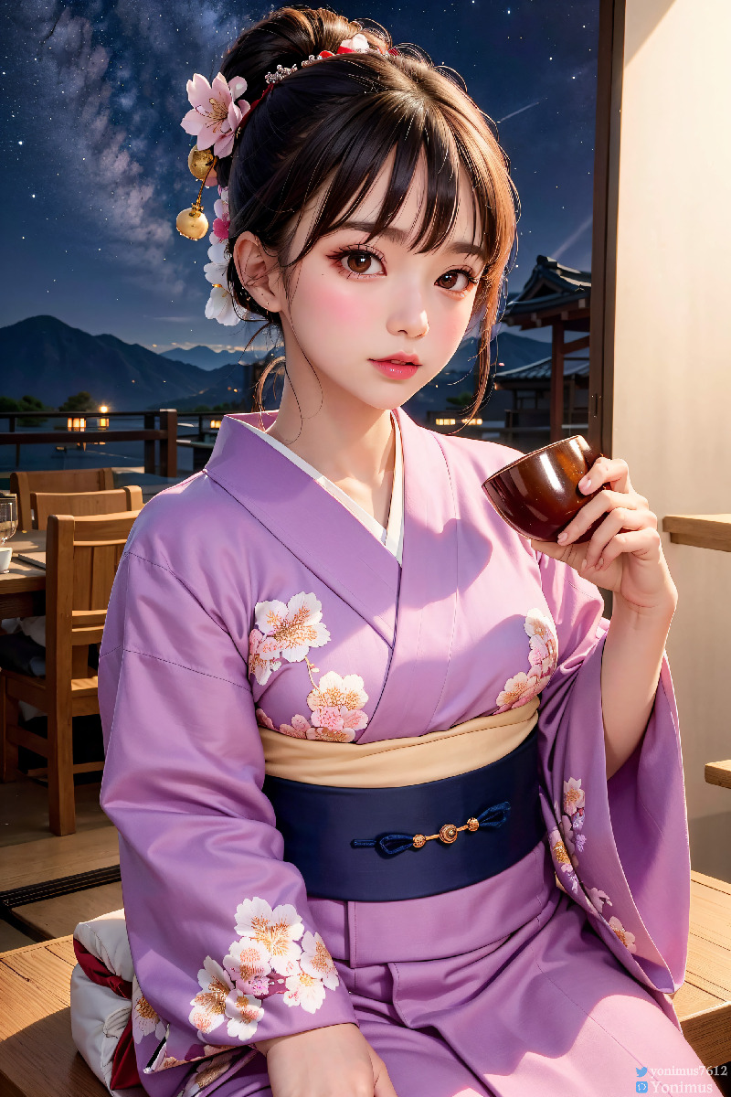The beauty wears Kimono-第1章-图片157