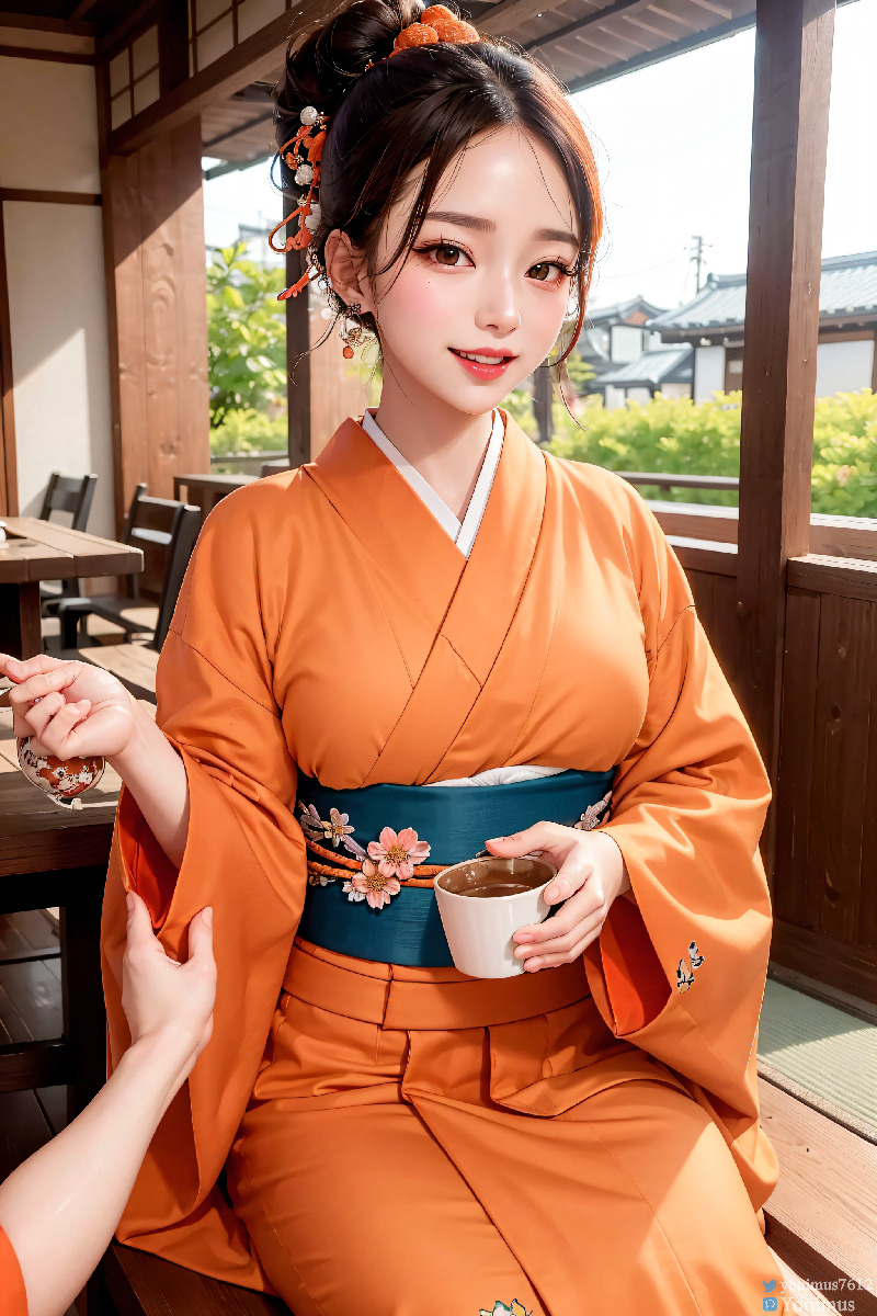The beauty wears Kimono-第1章-图片160