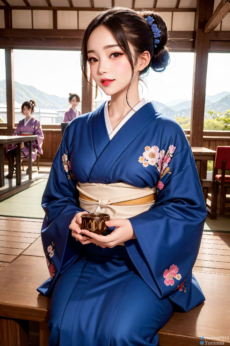 The beauty wears Kimono-第1章-图片163
