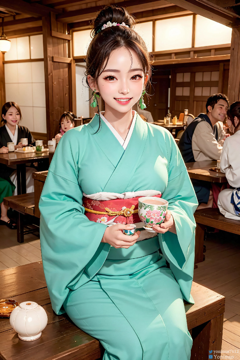 The beauty wears Kimono-第1章-图片164