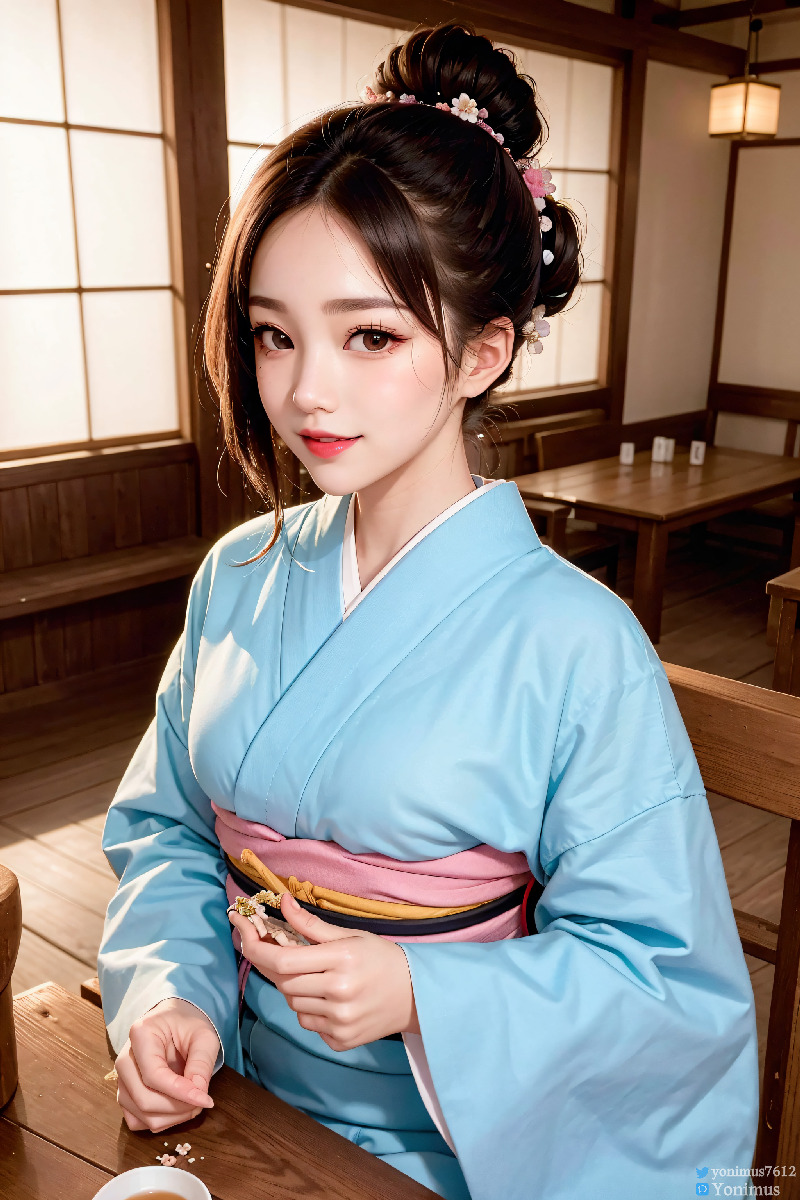 The beauty wears Kimono-第1章-图片165