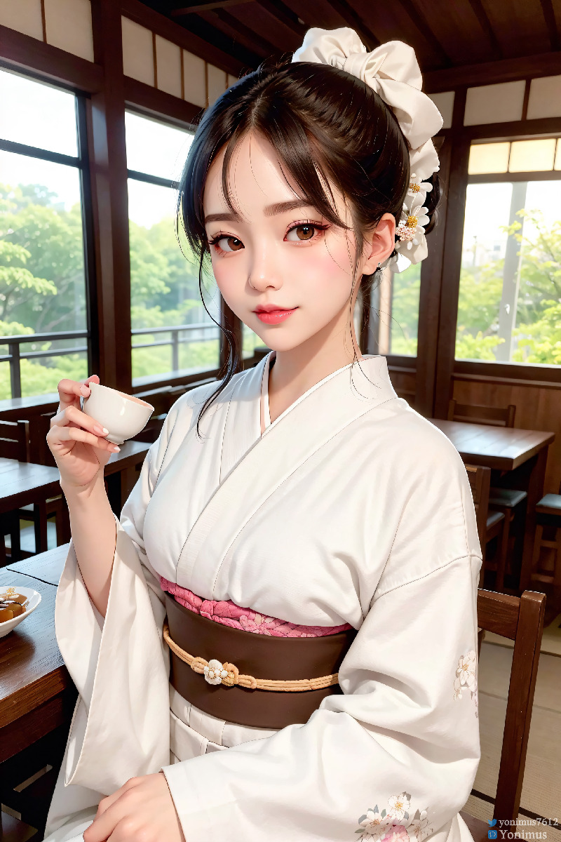 The beauty wears Kimono-第1章-图片166
