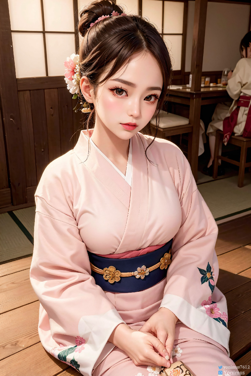 The beauty wears Kimono-第1章-图片167