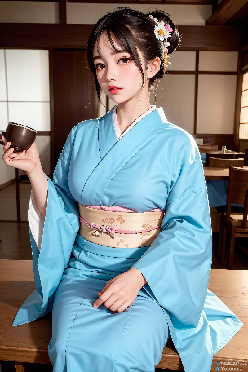 The beauty wears Kimono-第1章-图片170