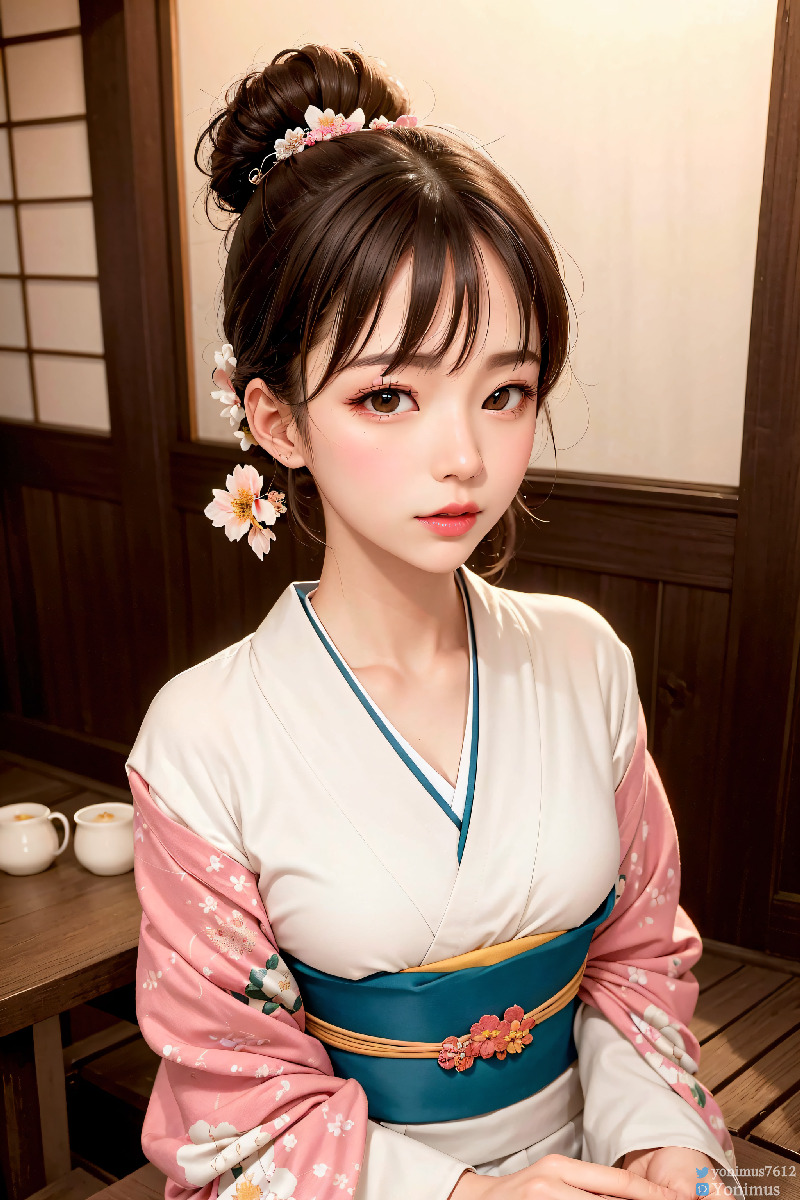 The beauty wears Kimono-第1章-图片173