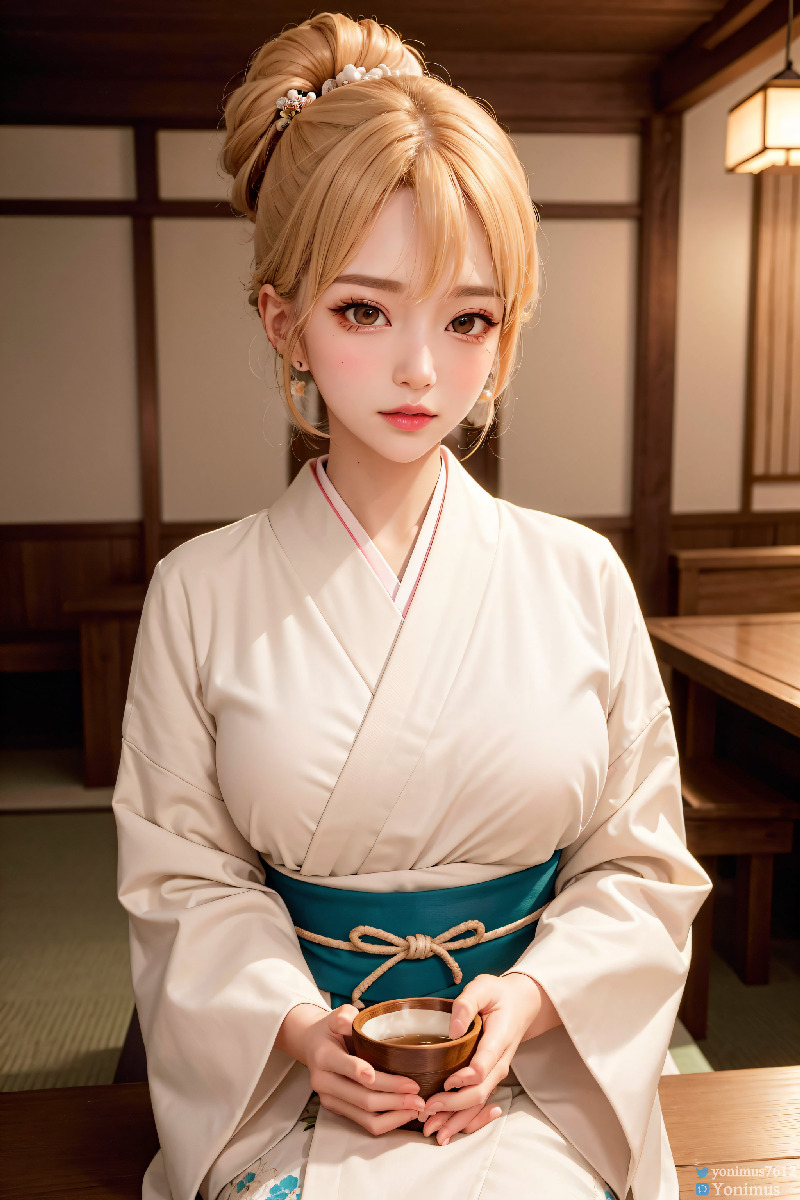The beauty wears Kimono-第1章-图片177