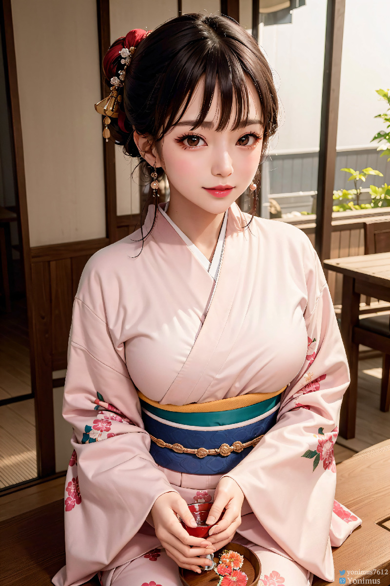 The beauty wears Kimono-第1章-图片181
