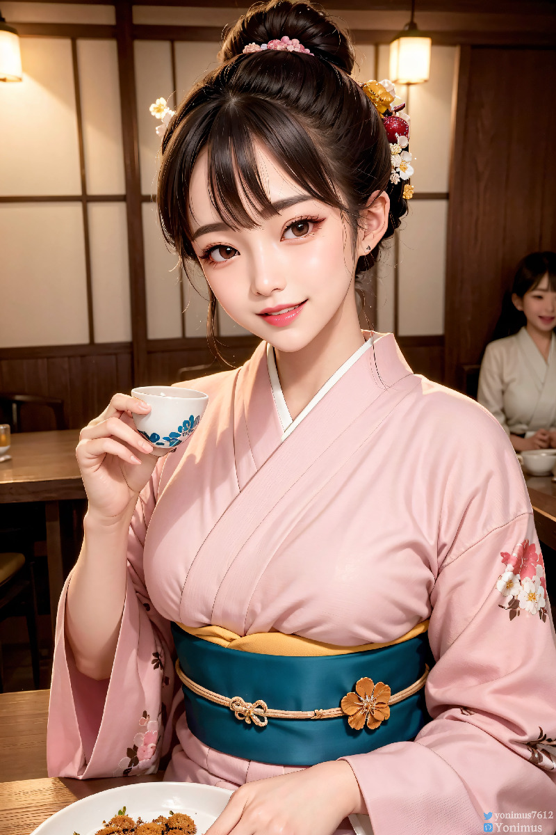 The beauty wears Kimono-第1章-图片183