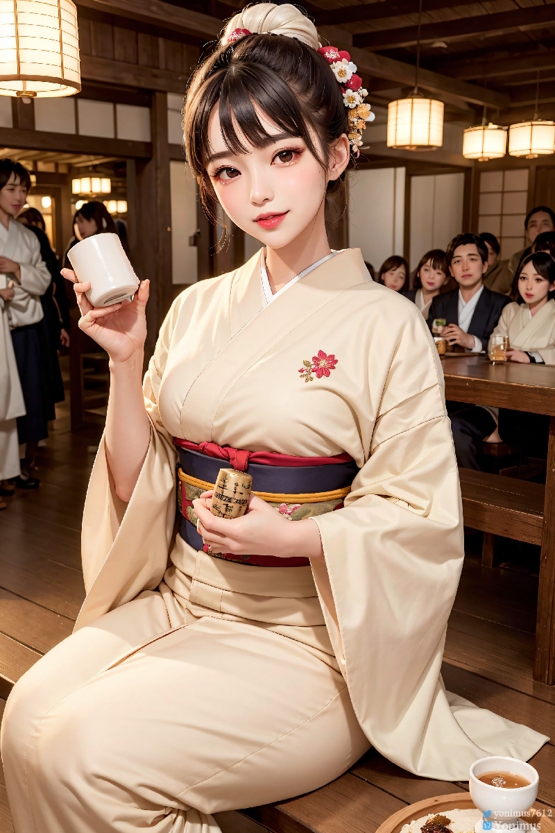 The beauty wears Kimono-第1章-图片187