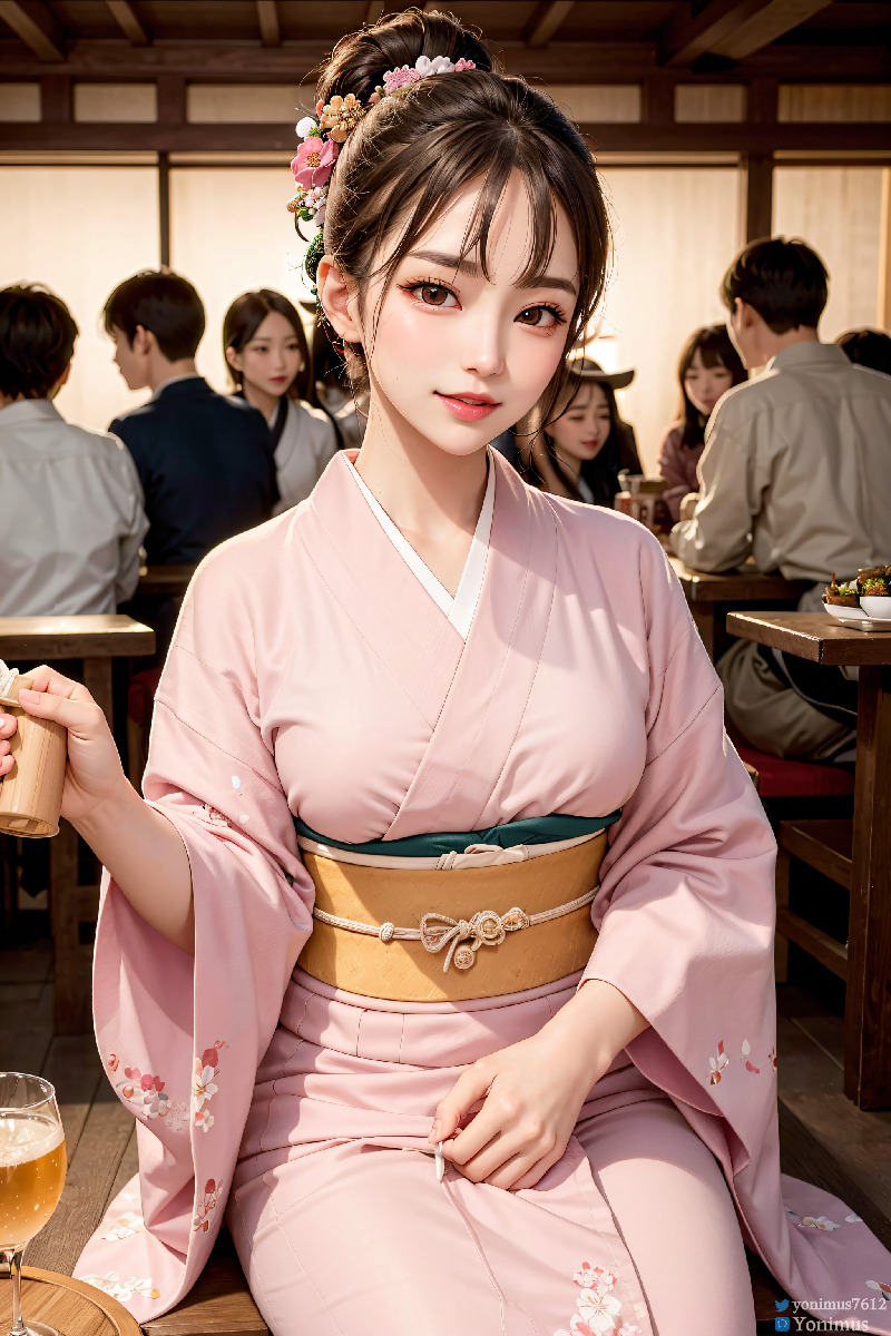 The beauty wears Kimono-第1章-图片191