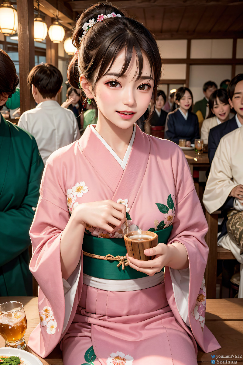 The beauty wears Kimono-第1章-图片195