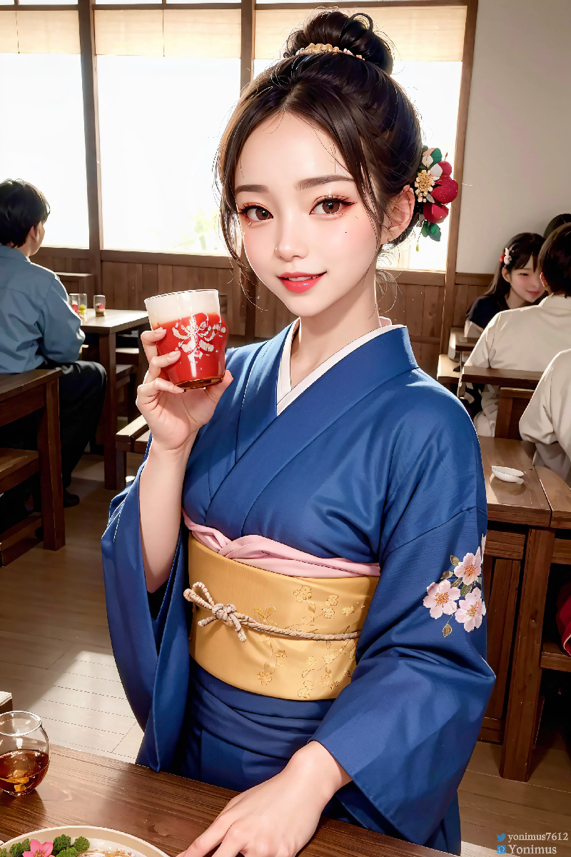 The beauty wears Kimono-第1章-图片198
