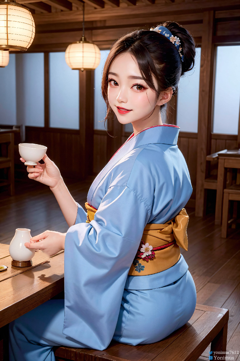 The beauty wears Kimono-第1章-图片199