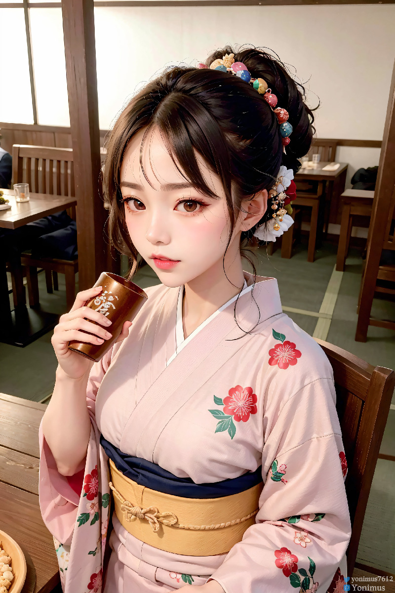 The beauty wears Kimono-第1章-图片201