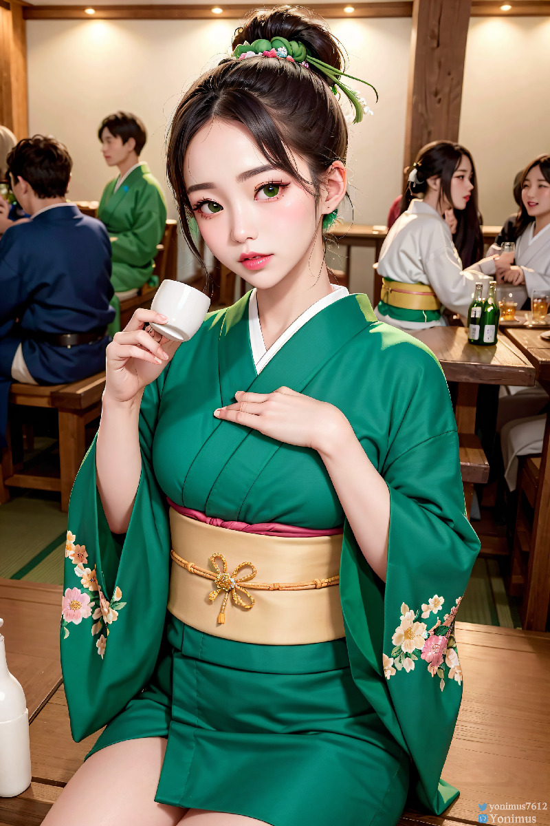 The beauty wears Kimono-第1章-图片202