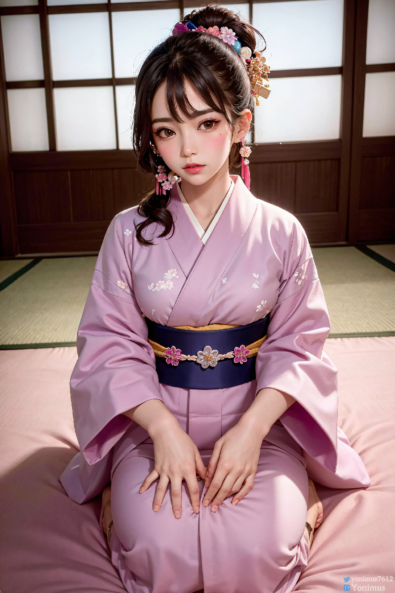 The beauty wears Kimono-第1章-图片215