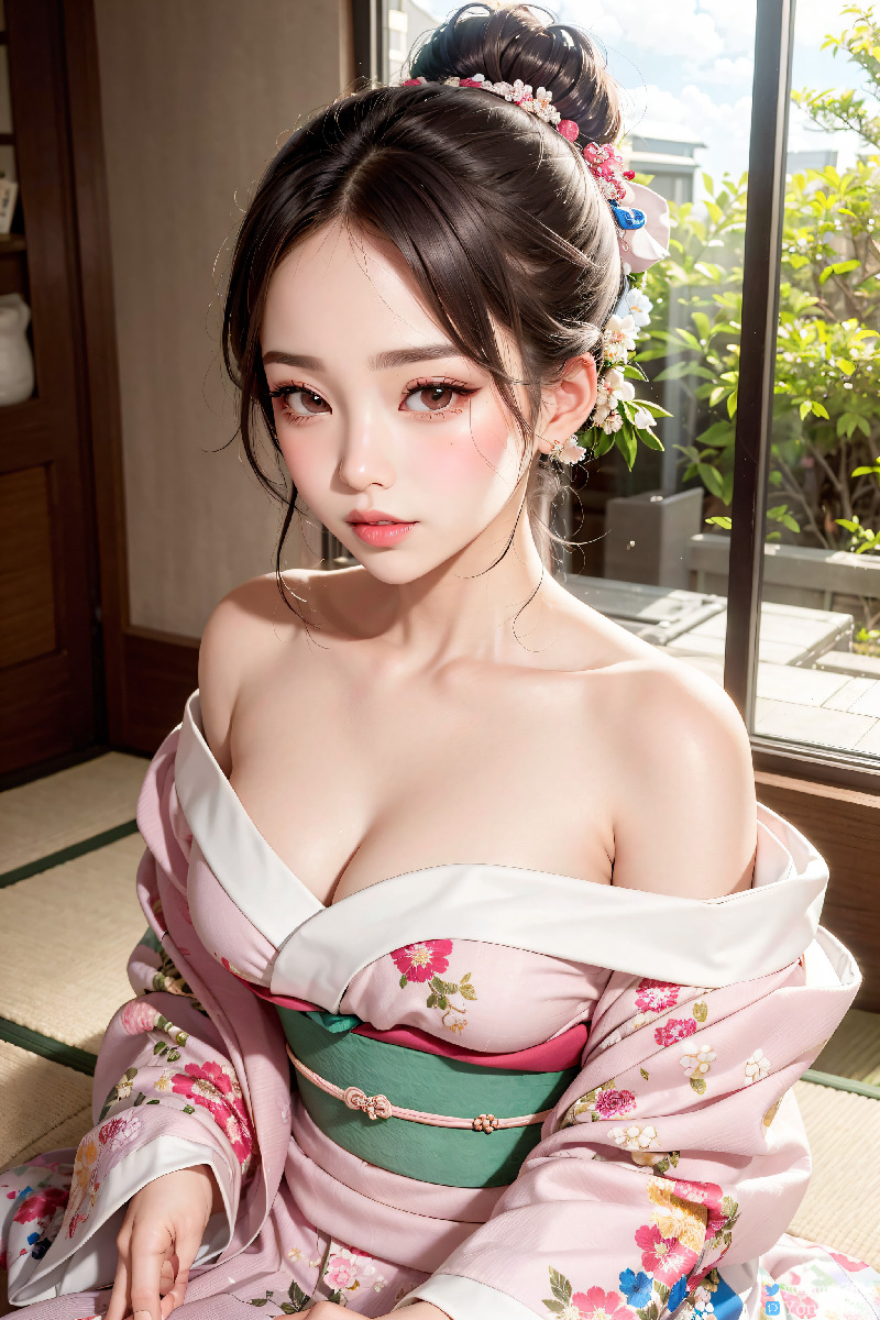 The beauty wears Kimono-第1章-图片225