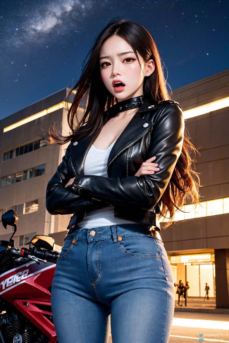 The female boss of the bikergang-第1章-图片4
