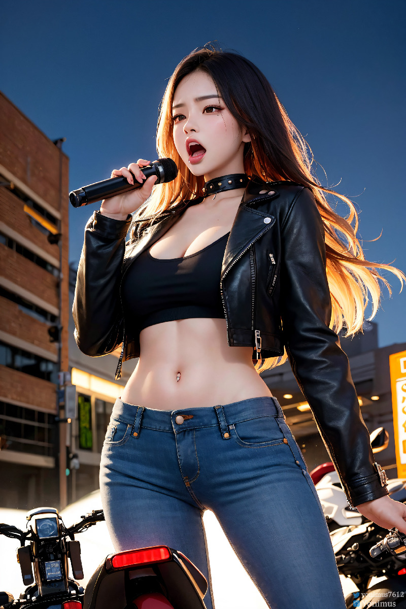 The female boss of the bikergang-第1章-图片13