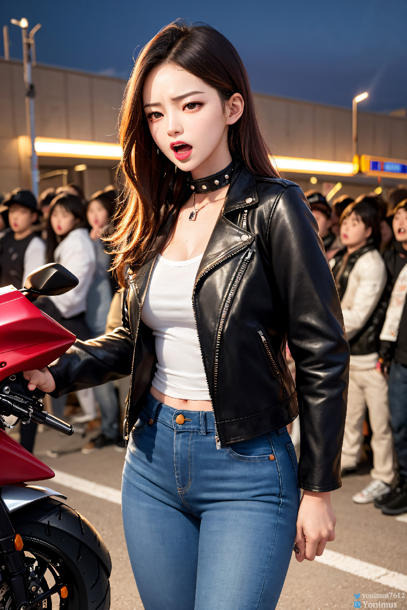 The female boss of the bikergang-第1章-图片14
